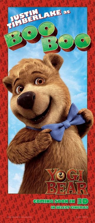 Character Poster Per Yogi Bear 3D Boo Boo 170720
