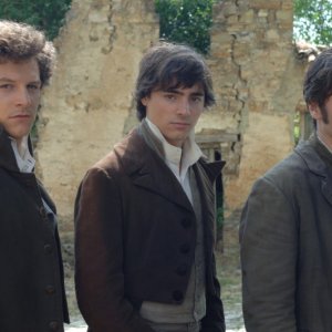 Noi credevamo di Mario Martone. I tre rivoluzionari: da sinistra, Andrea Bosca (Angelo giovane), Edoardo Natoli (Domenico giovane) e Luigi Pisani (Salvatore giovane).