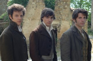 Noi credevamo di Mario Martone. I tre rivoluzionari: da sinistra, Andrea Bosca (Angelo giovane), Edoardo Natoli (Domenico giovane) e Luigi Pisani (Salvatore giovane).