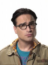 Johnny Galecki in una foto promozionale della stagione 4 di The Big Bang Theory