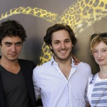 Locarno 2010: Riccardo Scamarcio con Ferdinando Cito Filomarino e Alba Rohrwacher