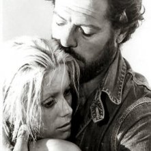 Un ritratto di Catherine Deneuve e Marcello Mastroianni.
