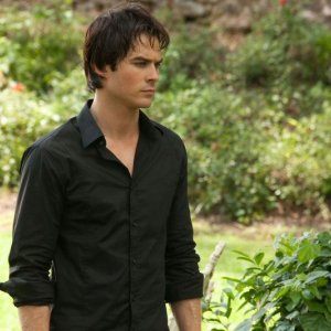 Ian Somerhalder in una scena dell'episodio The Return di Vampire Diaries