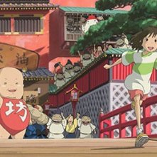 I protagonisti del film d'animazione La città incantata - Spirited Away