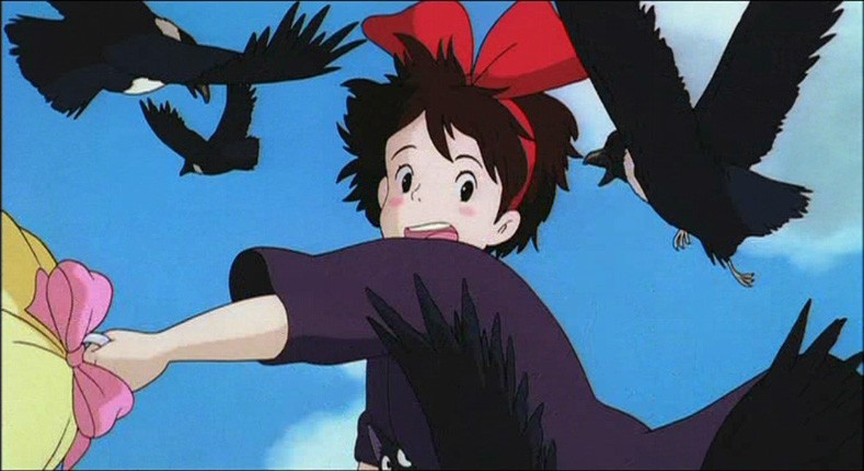 Kiki Attaccata Dagli Uccelli In Una Scena Del Film D Animazione Kiki Consegne A Domicilio 171600