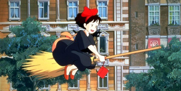 Kiki In Una Sequenza Del Film D Animazione Kiki Consegne A Domicilio Di Miyazaki 171604