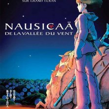 Locandina francese del film d'animazione Nausicaa della valle del vento