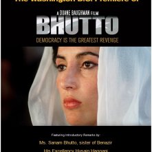 Locandina promozionale di Bhutto