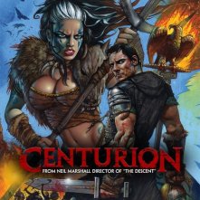 Un poster in stile fumetto per Centurion