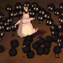 Una bella scena del film d'animazione La città incantata - Spirited Away