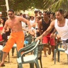 Una movimentata scena del film Caribbean Basterds