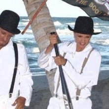 Una scena del film Caribbean Basterds