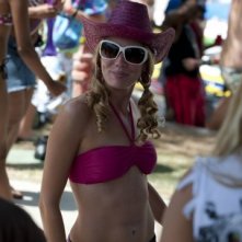 Una delle protagoniste di Piranha 3D di Alexandre Aja