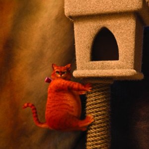 Il Gatto con gli Stivali nel film Shrek e vissero felici e contenti