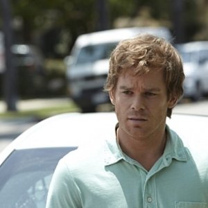 Un'immagine di Michael C. Hall dalla premiere della stagione 5 di Dexter