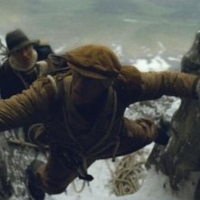 Benno Fürmann e Florian Lukas in un'immagine del film North Face - Una storia vera