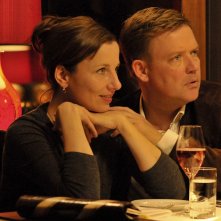 Meret Becker e Justus von Dohnányi in una scena del film Das Leben ist zu lang