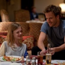 Stephen Dorff e Elle Fanning, protagonisti del film Somewhere