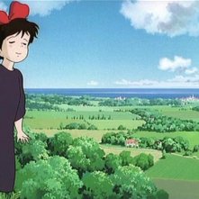 Kiki in una scena del film d'animazione Kiki consegne a domicilio