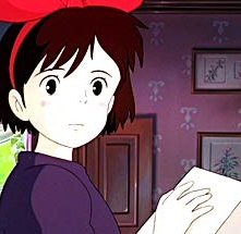 La protagonista di Kiki consegne a domicilio in un'immagine