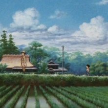 Seita e Setsuko in una scena del film d'animazione La tomba per le lucciole