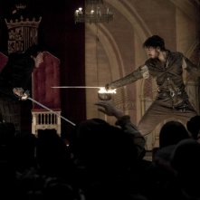 Alberto Ammann in una sequenza del film Lope