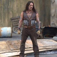 Danny Trejo in una scena del film Machete