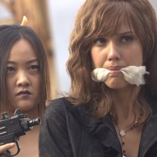 Jessica Alba in una scena del film Machete
