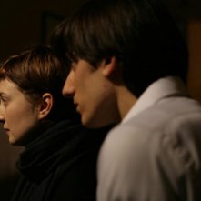 Luca Marinelli e Alba Rohrwacher nel film La solitudine dei numeri primi