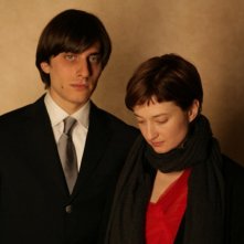 Luca Marinelli e Alba Rohrwacher, protagonisti del film La solitudine dei numeri primi