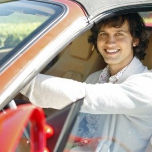 Michael Steger in una scena dell'episodio Senior Year, Baby di 90210