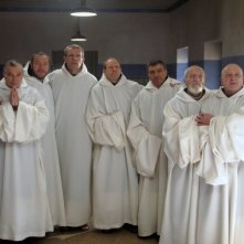 Un'immagine dei monaci protagonisti del dramma Des hommes et des dieux