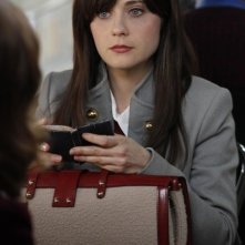 La guest star Zooey Deschanel nell'episodio The Goop on the Girl di Bones