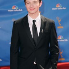 Chris Colfer Una Delle Giovani Star Di Glee Sul Red Carpet Degli Emmy 2010 173218