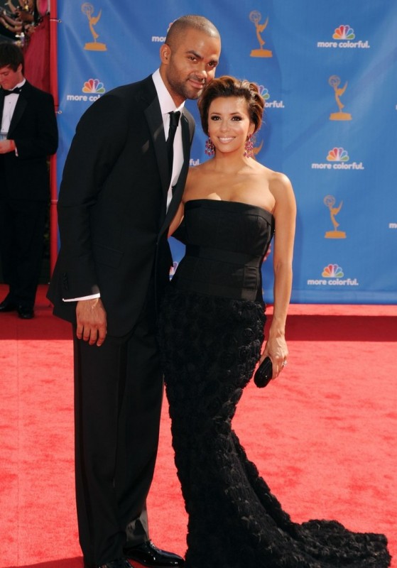 Eva Longoria Insieme A Tony Parker Sul Red Carpet Degli Emmy 2010 173252