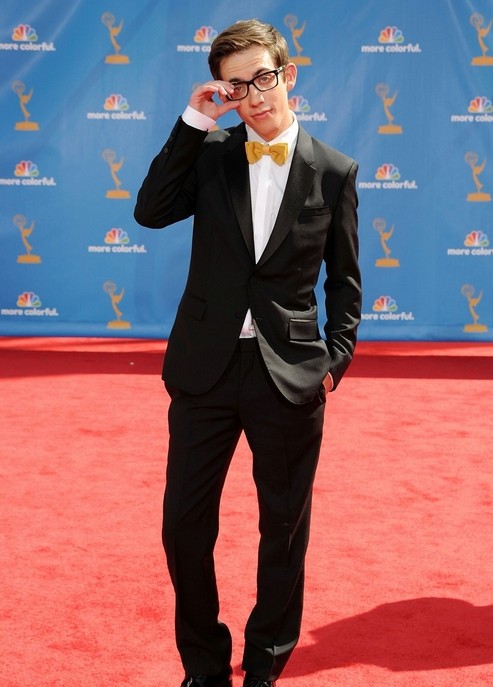 Kevin Mchale Una Delle Giovani Star Di Glee Sul Red Carpet Degli Emmy 2010 173217