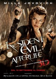 Locandina italiana di Resident Evil: Afterlife