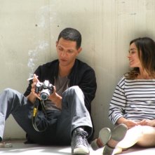 Roschdy Zem con Elodie Bouchez nel film Happy Few