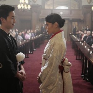 Jamie Chung in un momento del primo episodio di Samurai Girl