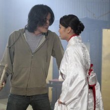 Jamie Chung in una scena del primo episodio di Samurai Girl