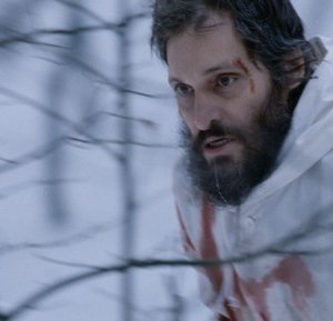 Vincent Gallo in una sequenza drammatica di Essential Killing (2010)