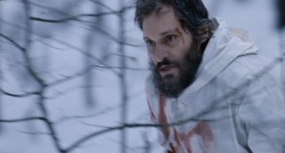 Vincent Gallo in una sequenza drammatica di Essential Killing (2010)