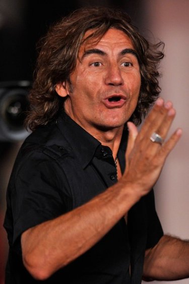 Venezia 2010: Ligabue , star di 'Niente Paura', saluta il pubblico