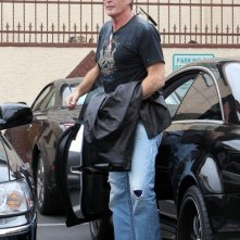 David Hasselhoff ai CBS Dance Studios di Los Angeles