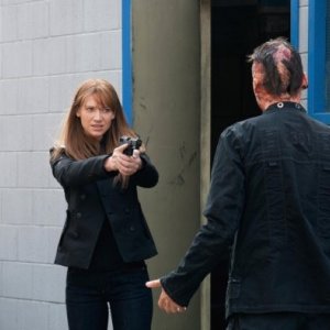 Anna Torv in un momento dell'episodio Olivia di Fringe