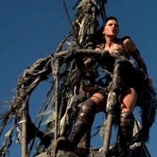 Lucy Lawless nell'episodio Xena e la galea maledetta