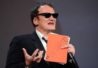 Venezia 2010: Quentin Tarantino durante la cerimonia di premiazione