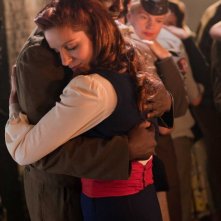 Audrey Dana e Jacky Ido in una sequenza del film Ces amours-là