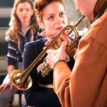 Audrey Dana e Laurent Couson in una sequenza del film Ces amours-là