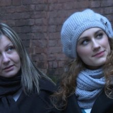 Silvia Andreetta e Gemmi Sufali, fan di Ligabue, nel film Niente Paura